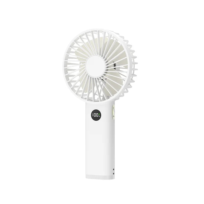 Portable Handheld High-Speed Fan with LED Display-5