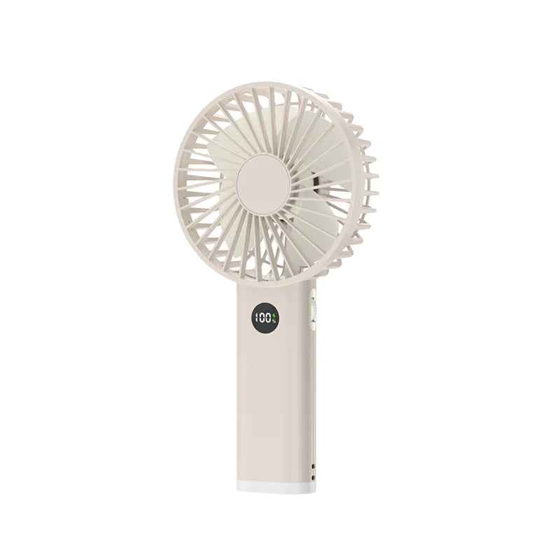 Portable Handheld High-Speed Fan with LED Display-7
