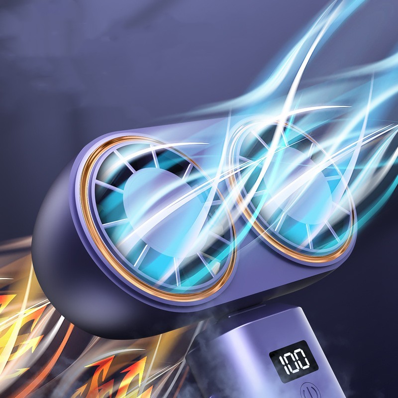 Portable Neck Hanging Fans-1