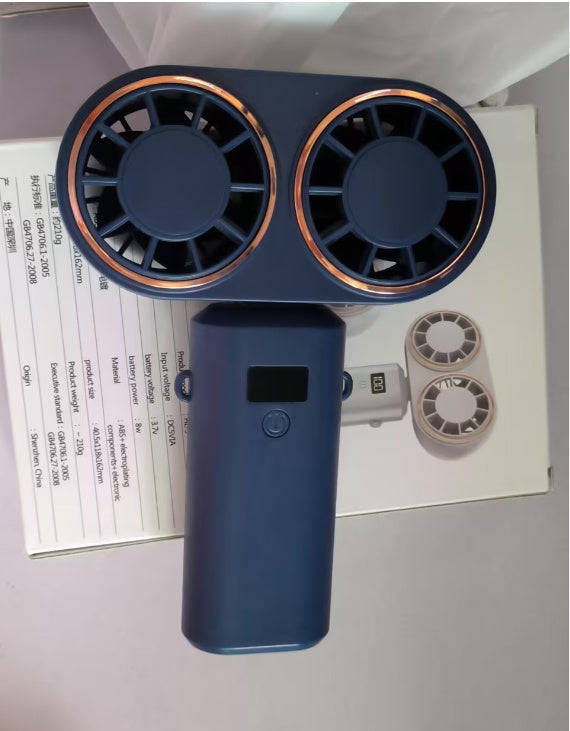Portable Neck Hanging Fans-3